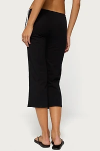 Edikted Milene Contrast Terry Capri Pants