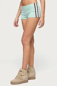 Edikted Yolenna Contrast Stripe Micro Shorts