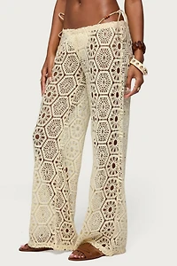 Edikted Amrita Baggy Crochet Pants