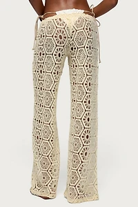 Edikted Amrita Baggy Crochet Pants