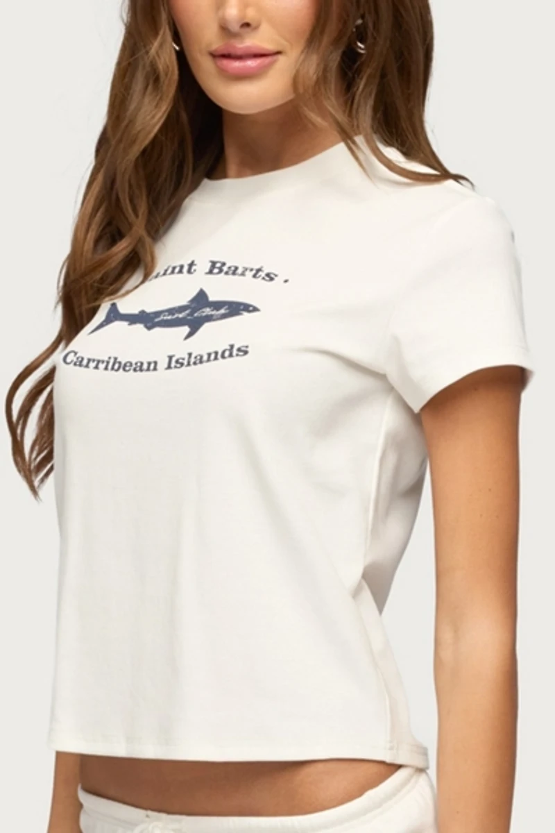Edikted Surf Club T Shirt