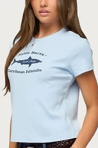 Edikted Surf Club T Shirt