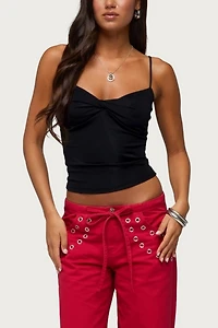 Edikted Pyper Twisted Tank Top
