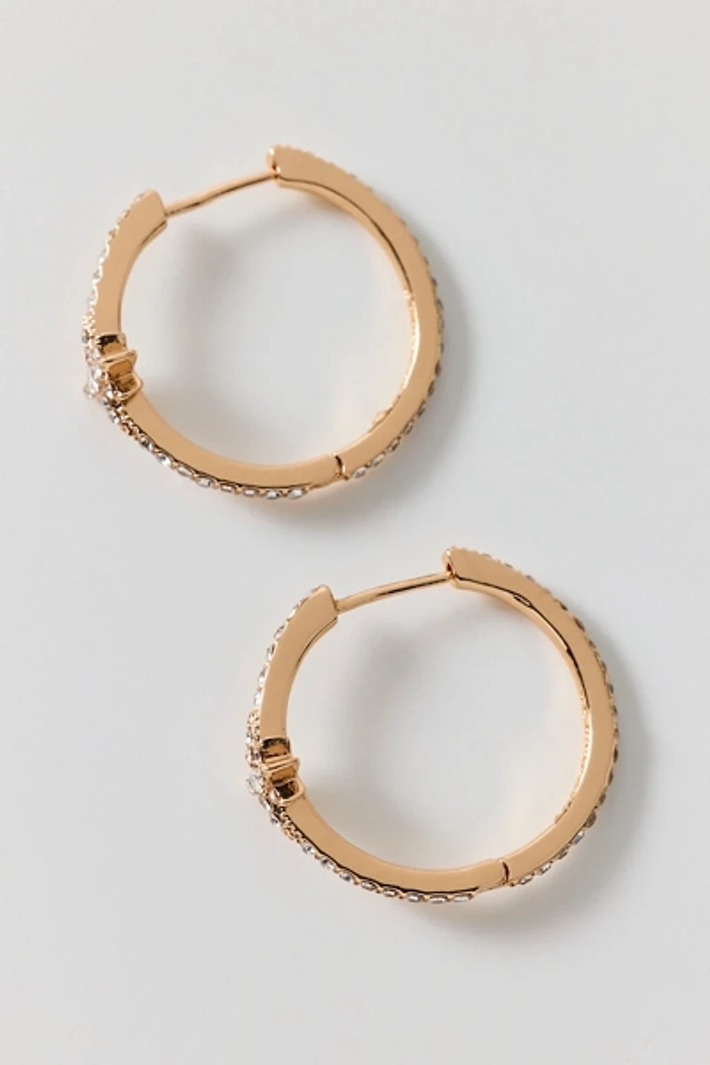BaubleBar Astra Celestial Hoop Earrrings