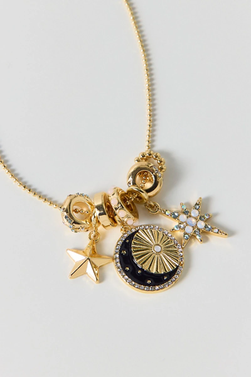 BaubleBar Cressida Celestial Charm Necklace
