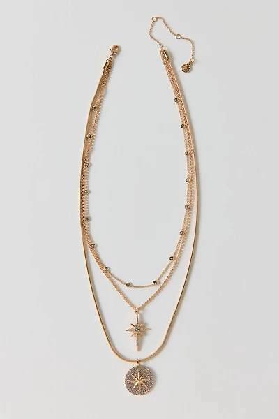 BaubleBar Lyra Celestial Layered Necklace