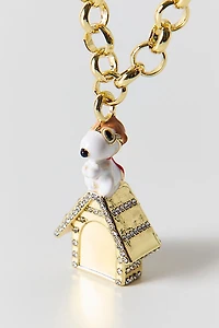 BaubleBar Peanuts Snoopy Flying Ace Doghouse Pendant