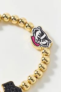 BaubleBar University Of Wisconsin Mix Beaded Bracelet