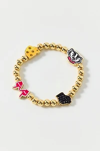 BaubleBar University Of Wisconsin Mix Beaded Bracelet