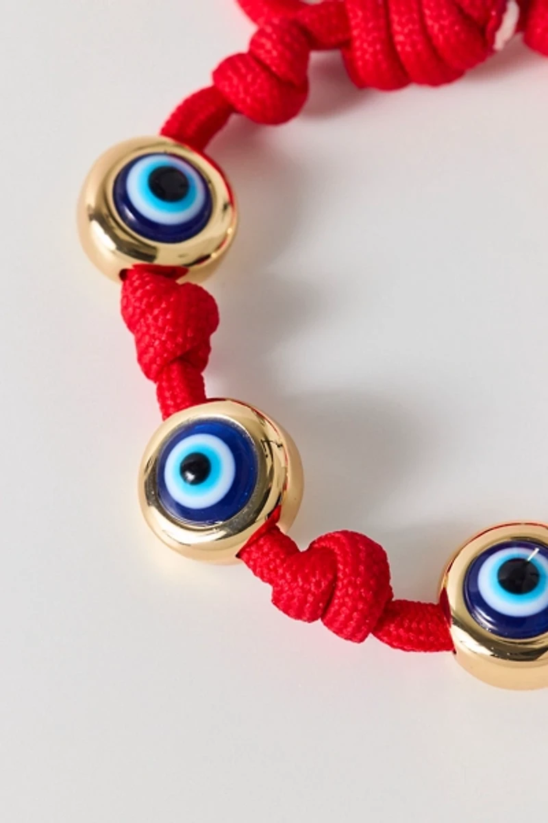 BaubleBar Eyes Open Evil Eye Paracord Bracelet