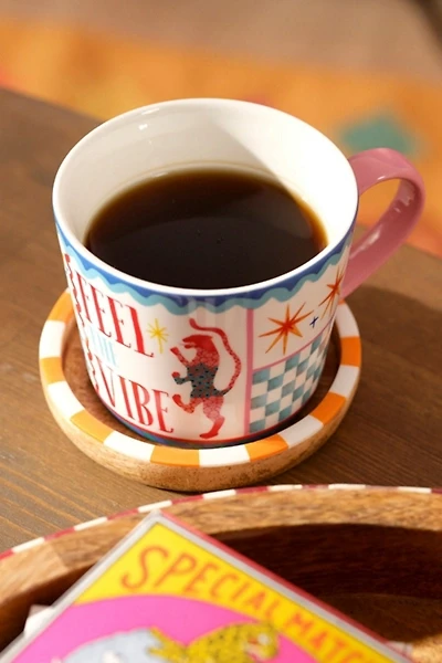 Zsa Zsu Luohu Porcelain Print Mug Set
