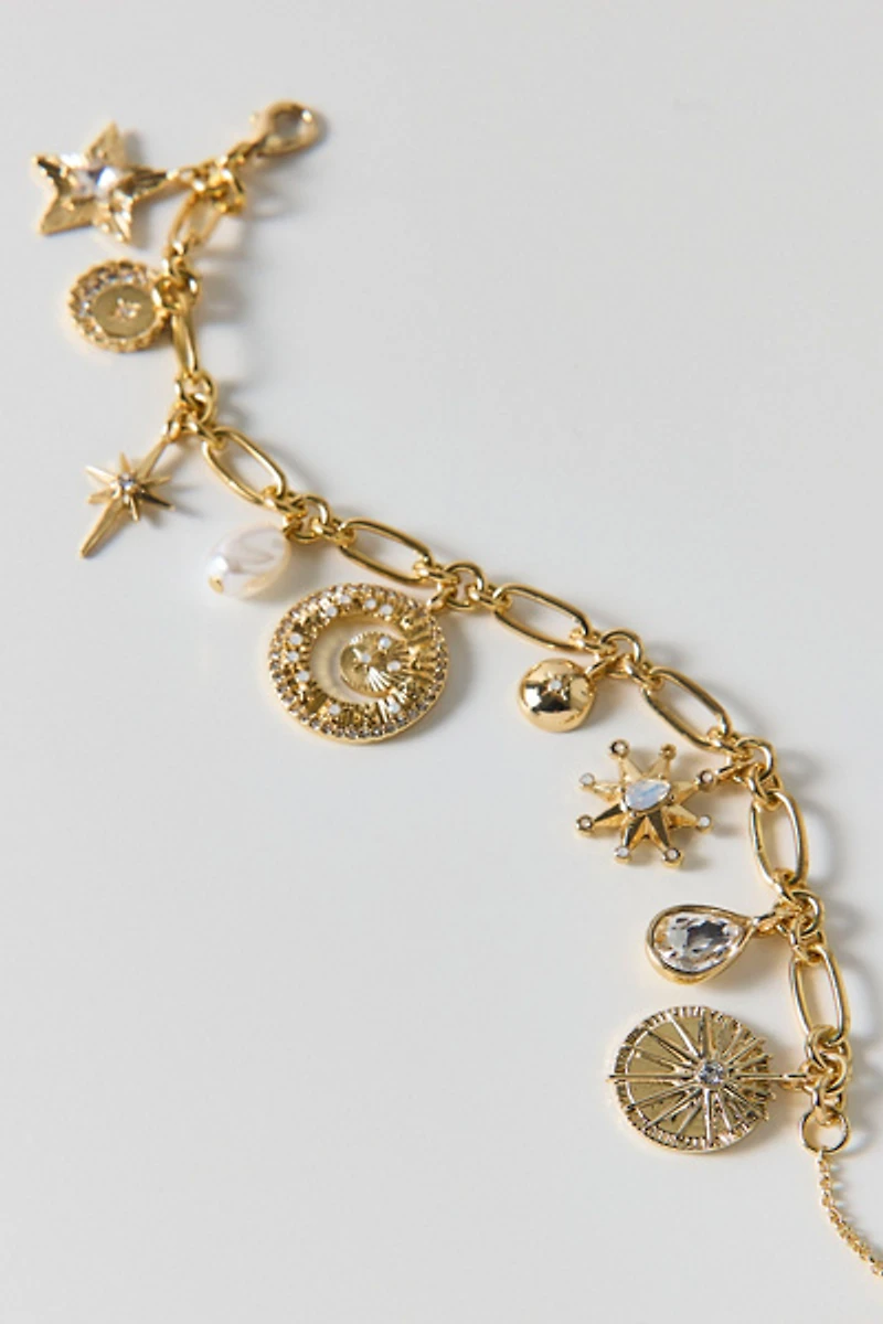 BaubleBar Star Power Celestial Charm Bracelet