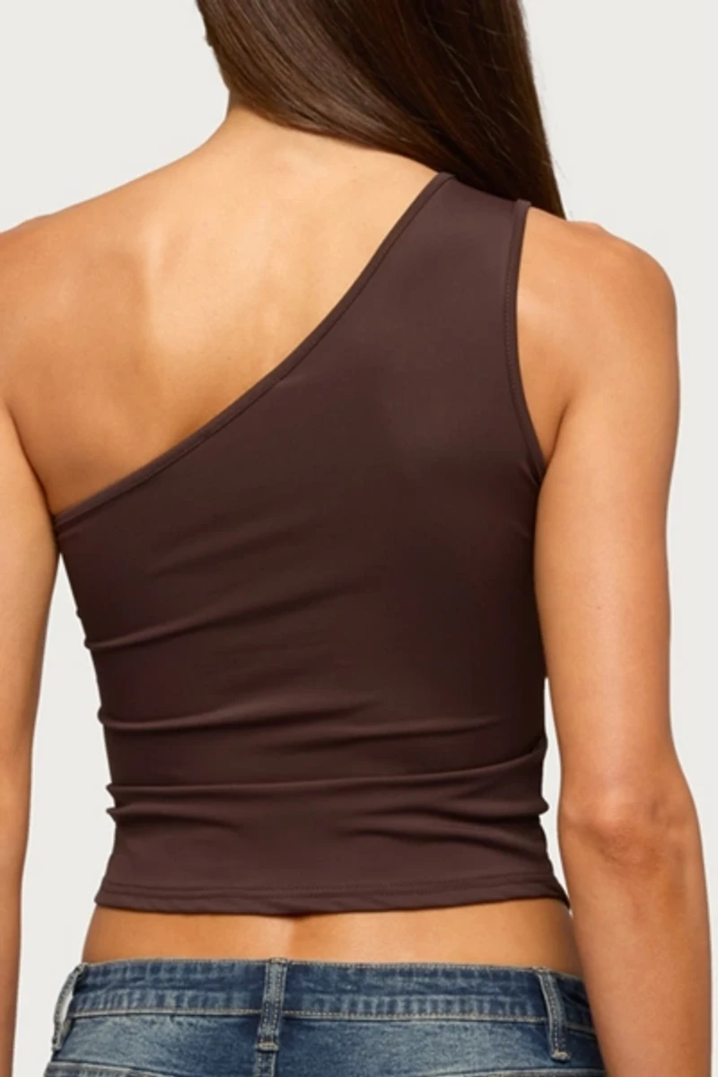 Edikted Adalee Asymmetric One Shoulder Top