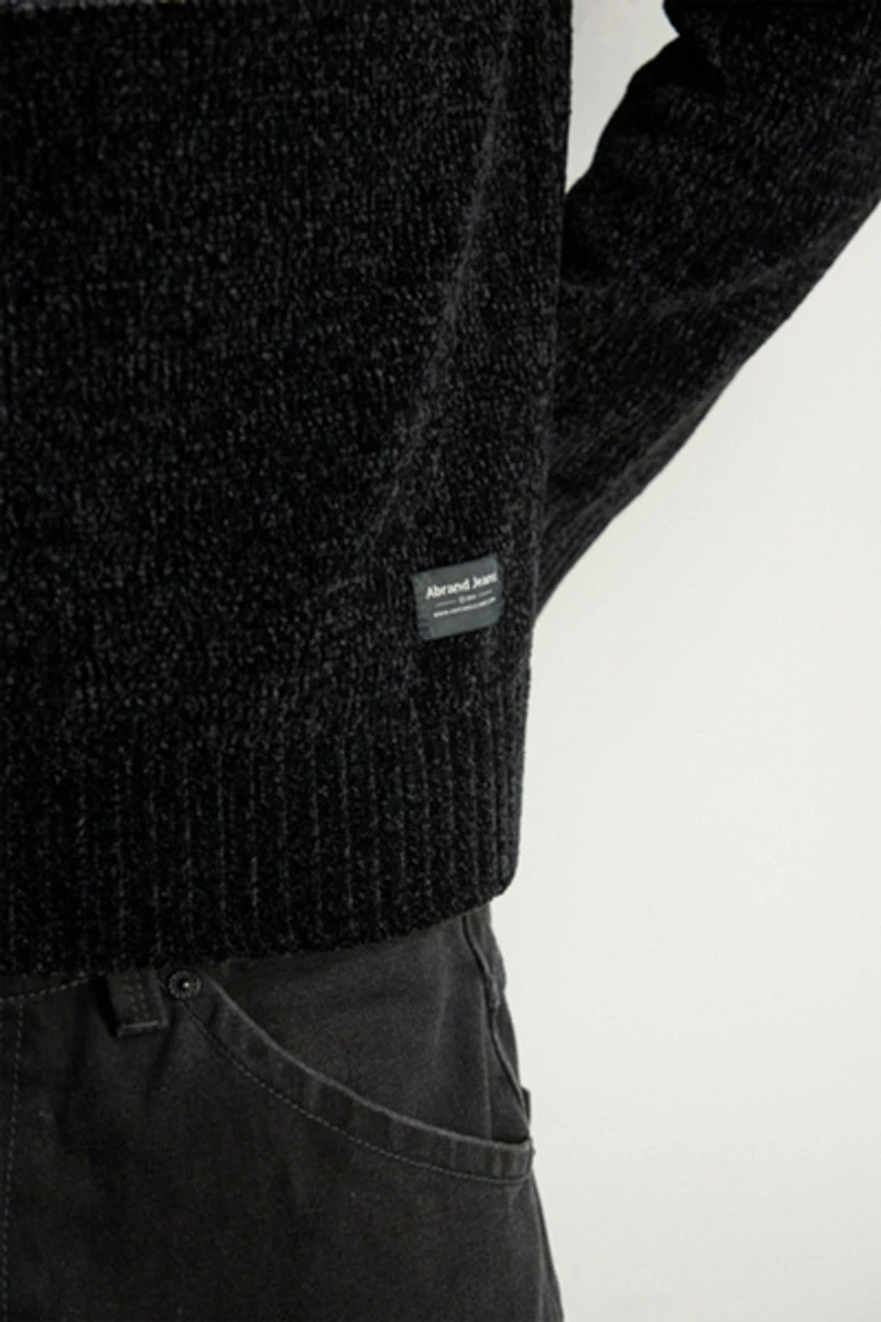 Abrand Stripe Chenille Crew