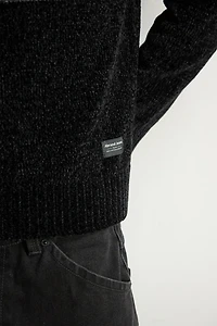 Abrand Stripe Chenille Crew