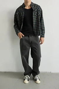 Abrand Mickey Check Shirt Longsleeve