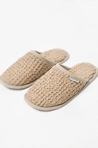 MagicLinen Waffle Linen Slippers