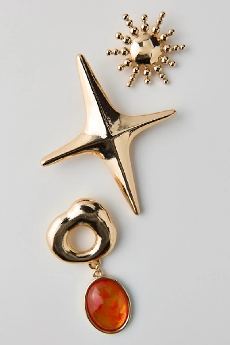 Stella Brooches Set