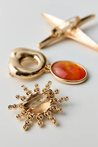 Stella Brooches Set