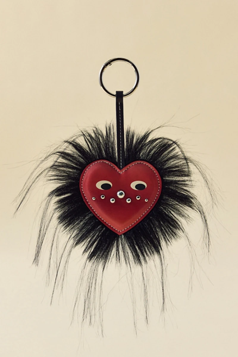 Moxie Fluffy Bag Charm