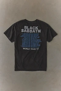 Black Sabbath 1977 Tour Graphic Tee