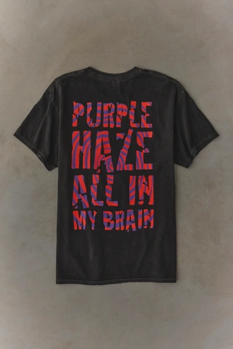 Jimi Hendrix Purple Haze Graphic Tee