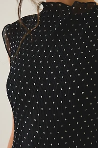 Lioness Mariner Black Polka Dot Mini Dress