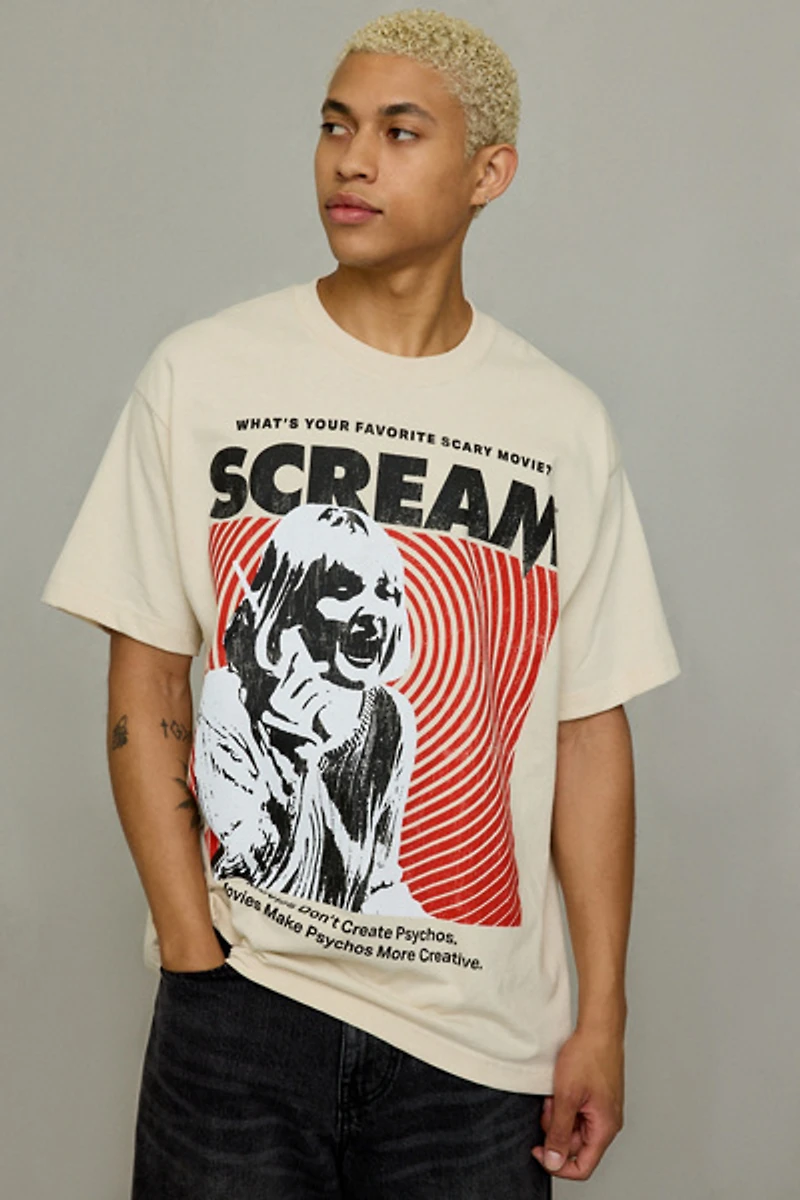 Scream Poster Graphic Tee