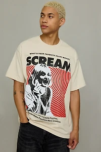 Scream Poster Graphic Tee