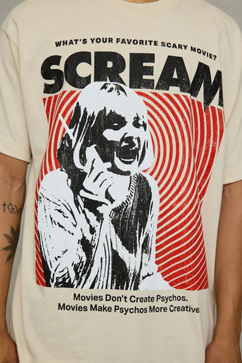 Scream Poster Graphic Tee