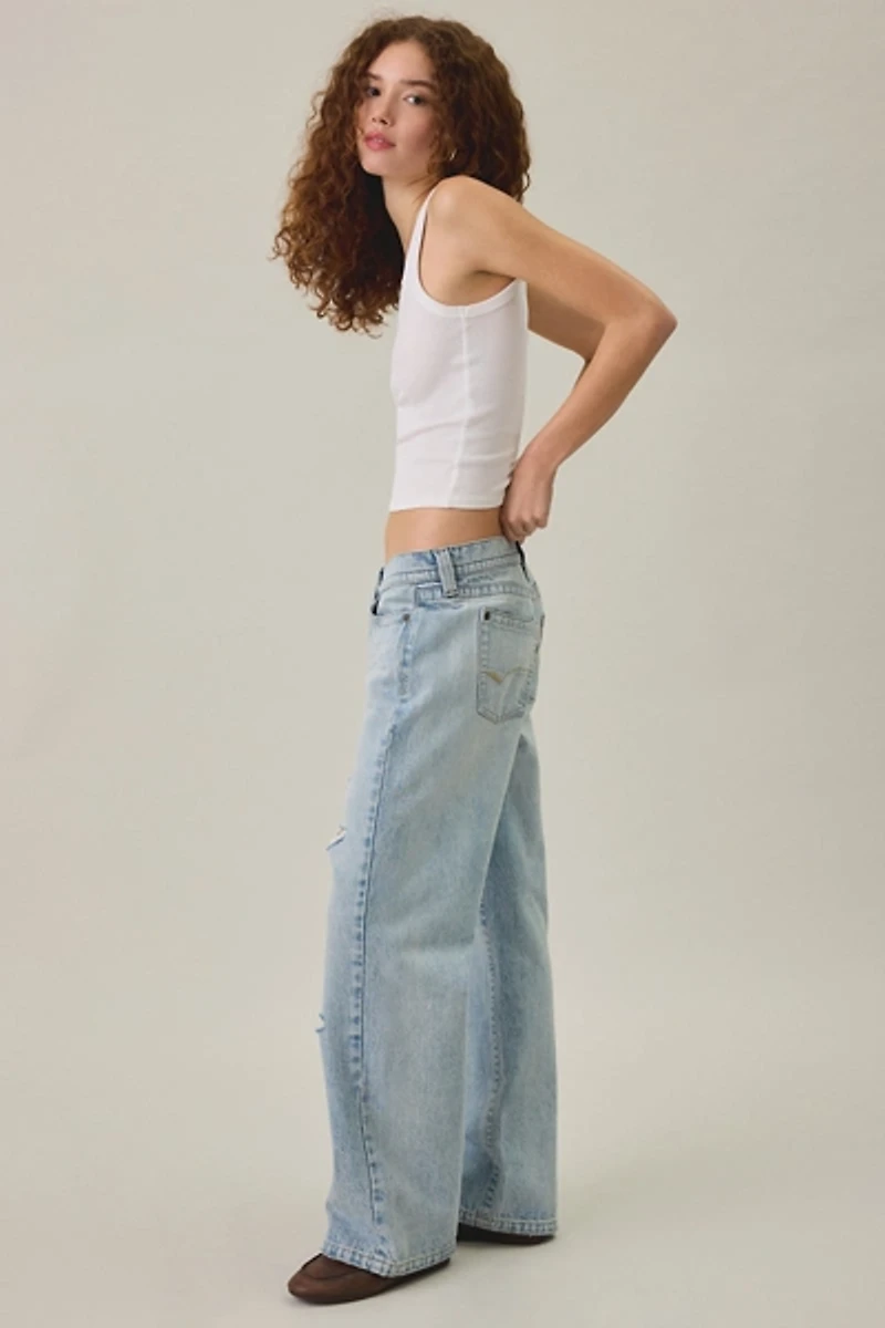 BDG Kayla Ripped Low-Rise Jeans