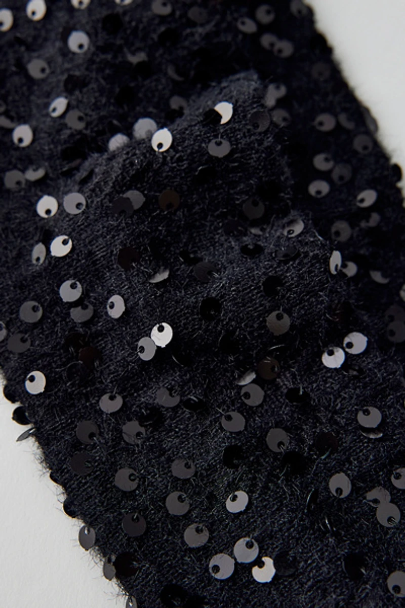 Night Sky Sequined Soft Headband