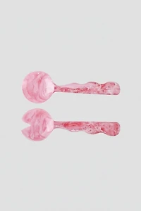 Casa Amarosa Resin Salad Server Set