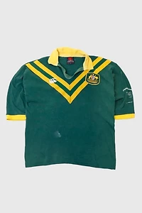 Vintage Canterbury of New Zealand Australia Rugby Shirt