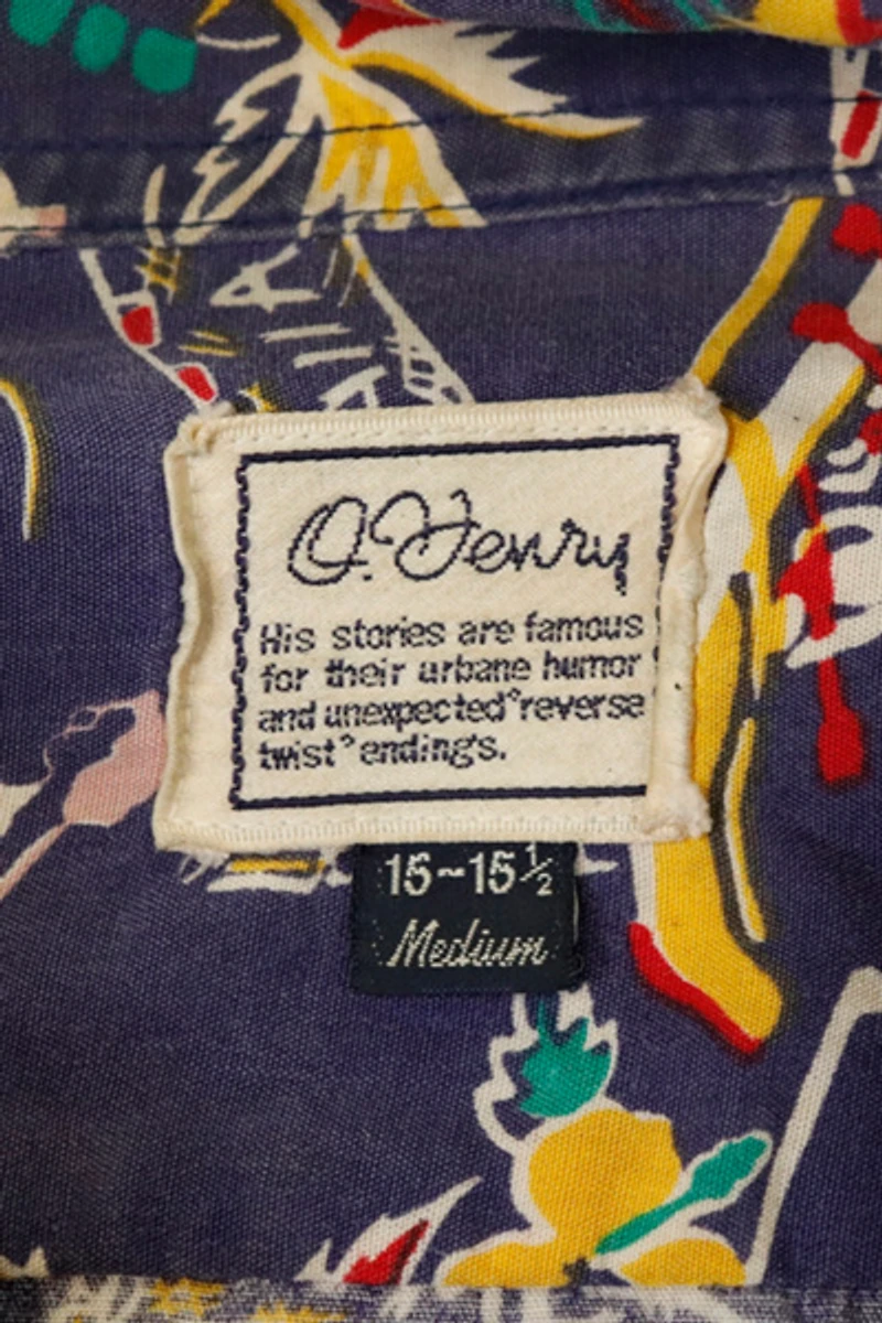 Vintage O' Henry Tropical Novelty Shirt