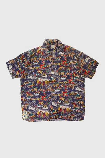 Vintage O' Henry Tropical Novelty Shirt