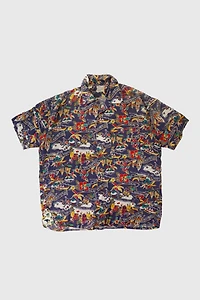 Vintage O' Henry Tropical Novelty Shirt