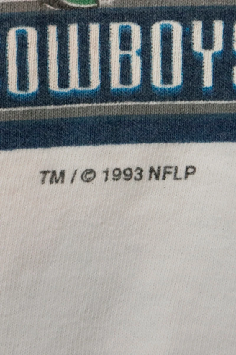 Vintage Dallas Cowboys 1993 Super Bowl Champions T-Shirt