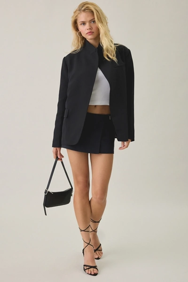 Lioness Trophy Club Asymmetric Wrap Blazer