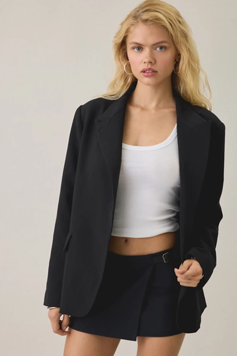 Lioness Trophy Club Asymmetric Wrap Blazer