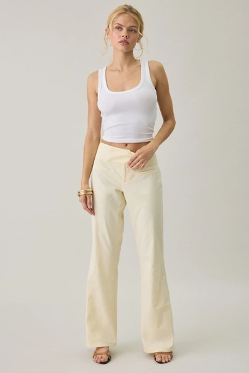 Lioness Totti Low-Rise Straight Leg Pants