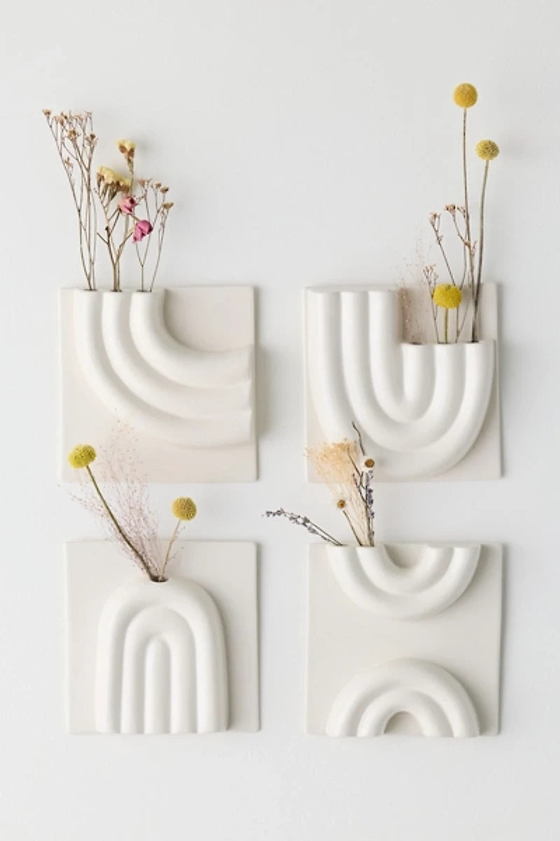 Mara Arch Ceramic Wall Vase