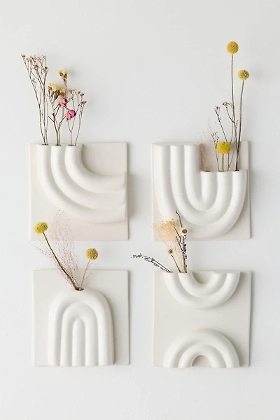Mara Arch Ceramic Wall Vase