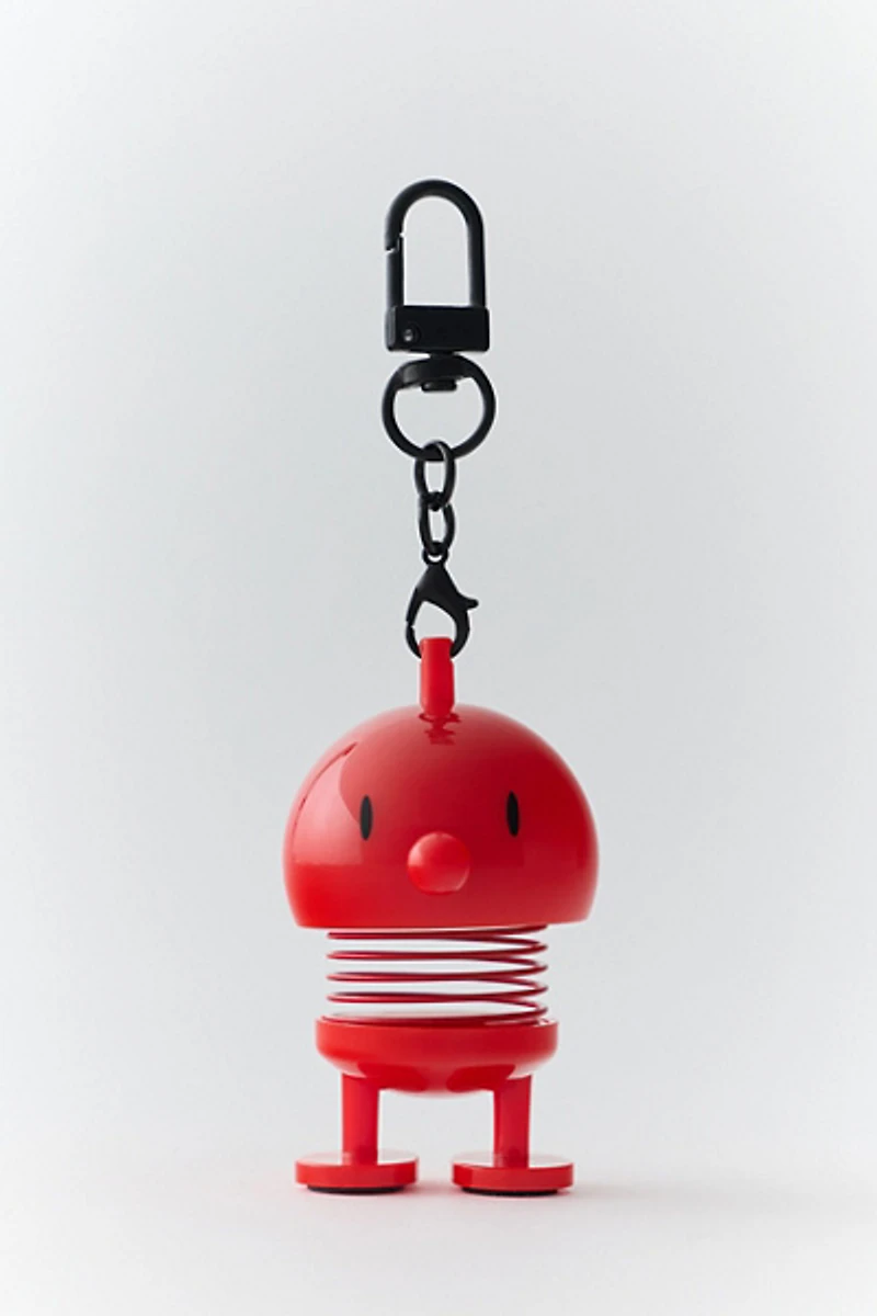 Hoptimist Red Mini Bumble Keychain