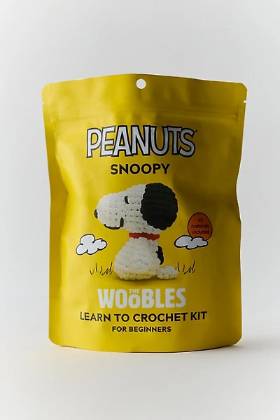 The Woobles Peanuts Snoopy Plushie Crochet Kit