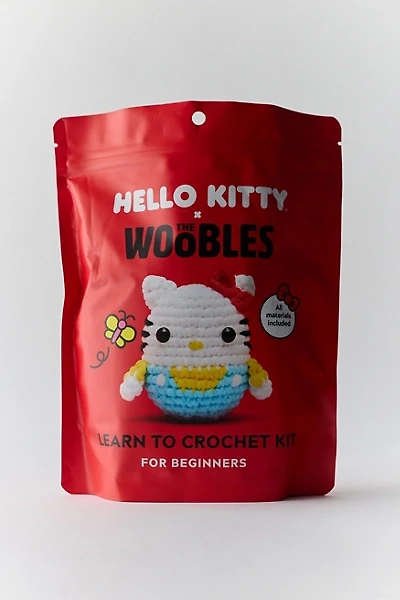 The Woobles Sanrio Hello Kitty Plushie Crochet Kit