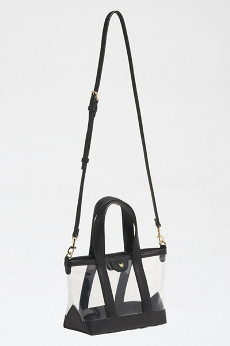 Stoney Clover Lane Clear Mini Tote Crossbody Bag