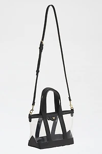 Stoney Clover Lane Clear Mini Tote Crossbody Bag
