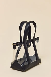 Stoney Clover Lane Clear Mini Tote Crossbody Bag
