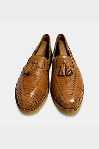 Vintage 2000's Deadstock Cano Woven Tassel Loafers